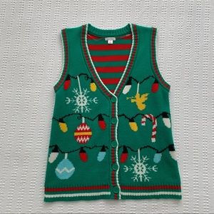 Christmas sweater vest